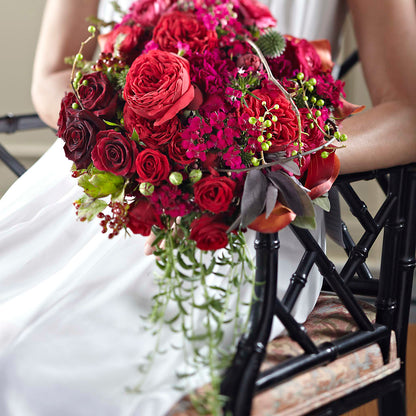 Pure Grace Bouquet –  Velvet Leaf And Stem, Las Vegas NV