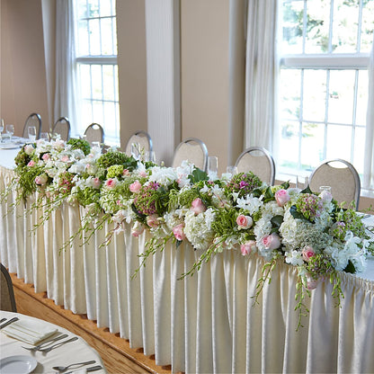 State of Joy Head Table Arrangement –  Velvet Leaf And Stem, Las Vegas NV