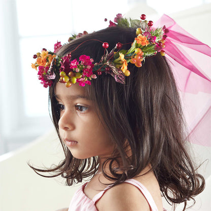 Baby Love Headpiece –  Velvet Leaf And Stem, Las Vegas NV