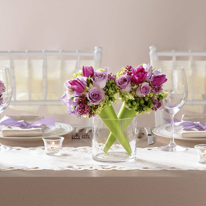 Sublime Centerpiece –  Velvet Leaf And Stem, Las Vegas NV