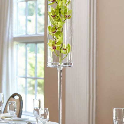 Green Mini Cymbidium Bouquet –  Velvet Leaf And Stem, Las Vegas NV