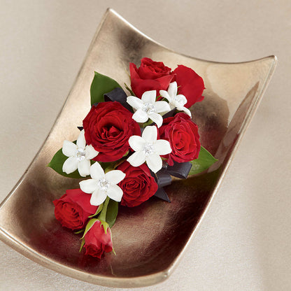 Poetry Corsage –  Velvet Leaf And Stem, Las Vegas NV